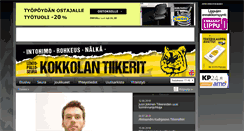 Desktop Screenshot of kokkolantiikerit.fi